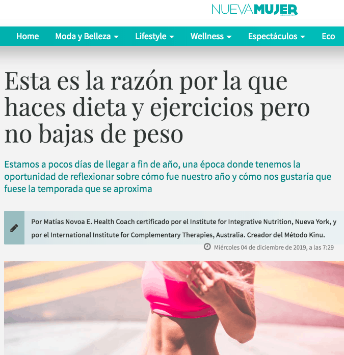 Esta es la razón por la que haces dieta y ejercicios pero no bajas de ...